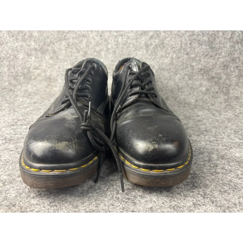 Dr. Martens 8053 Oxford Shoes Mens 10 Black Leather Padded Collar 11849